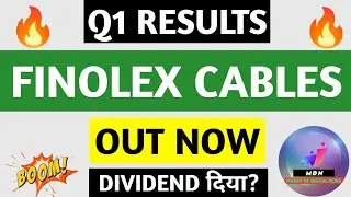 Finolex Cables Q1 Results 2026 | Finolex Cables Results Today | Finolex Cables Share Latest News