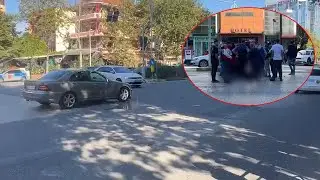 Aksident i rëndë ne Laprakë, benzi perplas motorrin ku udhëtonin burrë dhe grua