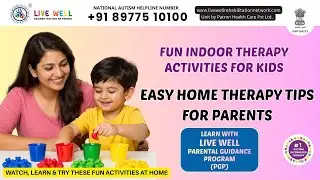 Fun Indoor Therapy Activities for Kids | Easy Home Therapy Tips for Parents #childtherapy