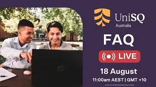 UniSQ Open Day - International FAQ Live