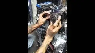 Troca retentor comando de valvulas fiasa fiat 147