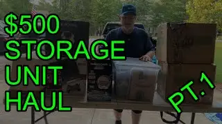 What can I make off a $500 storage unit flip?