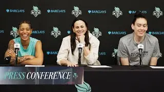 Breanna Stewart, Natasha Cloud and Sandy Brondello Postgame Press Conference