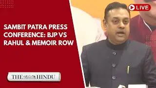 Sambit Patra holds BJP press conference in New Delhi