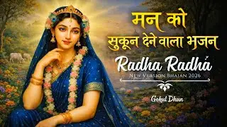 🏵️ Best Radha Radha Naam Morning Bhajans 2025 | Divine Nonstop Krishna Bhakti Songs | Peacful Bhajan