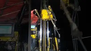 Drilling Coring Geothermal RIG CS14 Atlas Copo Location Nage, Flores, NTT