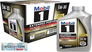 Mobil 1 Extended Performance High Mileage Full Synthetic Motor Oil 5W 30 1