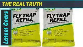 RESCUE! Reusable Fly Trap Refill: Ultimate Outdoor Fly Control?