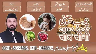 Chob Cheeni || چوب چینی || चोब चीनी || china root || Chob Chini Ke Fayde ||  03015959598