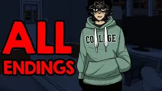 Meet Your New Boyfriend - Glass Mind Day 1 (ALL ENDINGS) No Commentary Gameplay