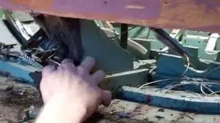 1914 Palmer Launch Transom Deconstruction Update 12 3 2013