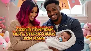 CardiB подтвердила имя своего сына от Стефона Диггса.