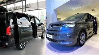 New Volkswagen MULTIVAN 2023 vs New Mercedes V-Class 2023 Comparison by Supergimm