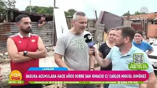 #PituWillis en Lambar&eacute;, basura acumulada hace a&ntilde;os sobre San Ignacio c Carlos Miguel Gim&eacute;nez  29 12