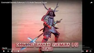 Coomodel Sanada Yukimura 1/12 Scale Samurai Figure
