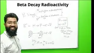 Beta Decay Radioactivity | Easy way in Hindi | Part - 3 |