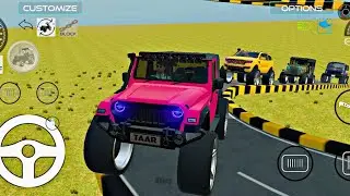 Drive Dumper and Unloading Stone From Dumper Truck in Game🔥 #thar #bolero  #scorpio #4x4 #gameplay