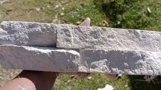 c&oacute;mo hacer una piedra fachaleta con solo yeso
