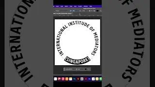 Circle Text Uding Shapes in Adobe Photoshop #tutorial #shorts #ytshorts #photoshop