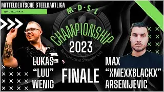 🎯 Lukas Wenig vs. Max Arsenijevic - Finale MDSL Championship 2023 🎯