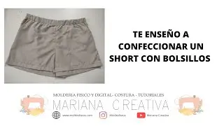 Corte y Confección Short con bolsillos