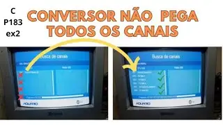 Como sintonizar os canais digitais no conversor digital