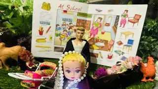 Barbie Doll house toys All Day Routine In Indian Village/kajol Ki Kahani 431 video/Barbie Doll Story