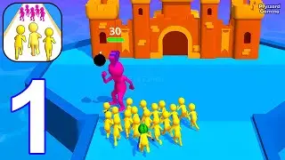 Join Clash 3D - Gameplay Walkthrough Part 1 Stickman Join & Clash Level 1-14 (iOS, Android)