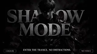 SHADOW MODE &mdash; Enter the Trance. No Distractions. | SOLO LEVELING OST