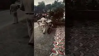 police ha gyi 😱😱 #shorts #splendormodified #police