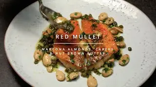 Red Mullet with Marcona Almonds, Capers and Nut Brown Butter