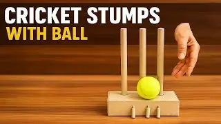 How to Make a Cricket Stumps at Home | Cricket Stumps With Cardboard | Cardboard Cricket Stumps