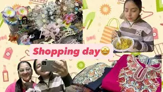 Street shopping and haul vlog ❤️