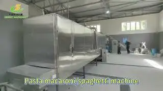 Automatic Stainless Steel Industrial Spaghetti Macaroni Pasta Machine Production line