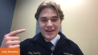 National FFA Eastern Region VP Joey Nowotny