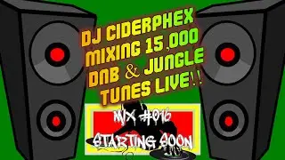 Mixing 15,000 DnB/Jungle Tunes Live! - History Sessions #016