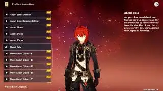 Diluc's Thoughts On Eula/Diluc Talks About Eula | Genshin Impact