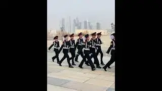 Russian 🇷🇺 school students attending Parade #russia#india#reels #parade e