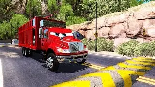 Bajando el Espinazo del Diablo con Camión Torton - International DuraStar