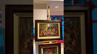 Thomas Kinkade Signing Event | Disney Springs Art of Disney | Disney Art Magic ✨