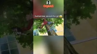 humanzee saved the girl😱 #shorts #anime #newanime #thedarwinincident