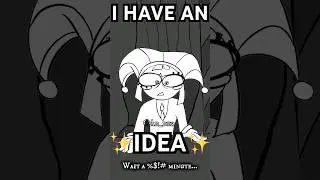 &ldquo;I have an idea!&rdquo; #Animatic #tadc #pomni #jax #kinger #ragatha #zooble #gangle #art #meme #funny