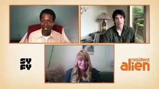 2021 Resident Alien Interview with Corey Reynolds and Levi Fiehler