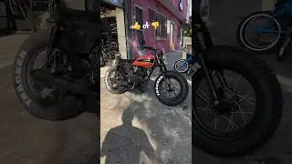 Gran cambio? 🤔 #caferacer #italika #dt110 custom #moto
