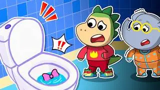 🚽 Toilet Mystery! 😱 Where Is Sparkle?! 👀 Fire Spike Kids Stories