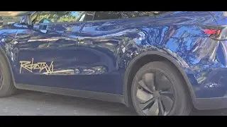 Tesla RoboTaxi 1st Ride (just a bunch of random 10 sec clips)