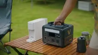 Still searching for portable power Station for camping? VTOMAN JUMP 600 powers wherever you go!