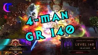 Diablo III Season 18 - 4man Greater Rift 140