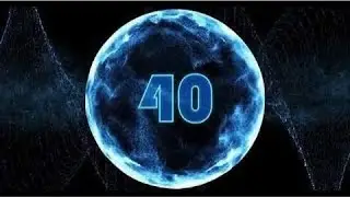 Countdown Timer 60 seconds ( v 263 ) circle clock with sound effects HD 4k