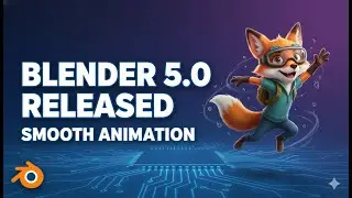 Blender 5.0 | How to make animal crossing fountain video in blender